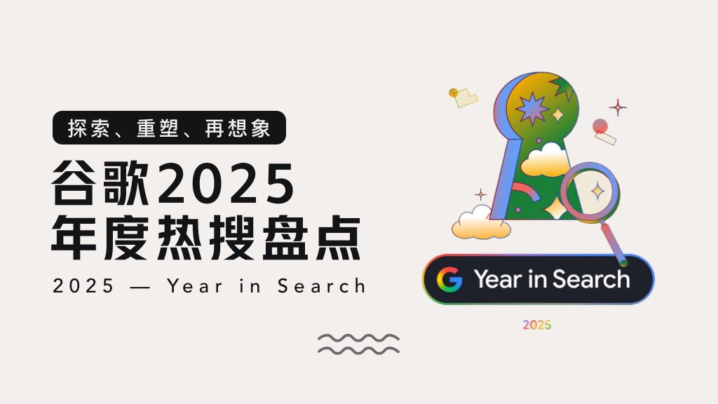 探索、重塑、再想象，谷歌2025年度热搜盘点